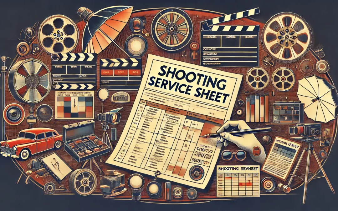 Feuille de Service – Production Audiovisuelle : Modèle et Guide Pratique